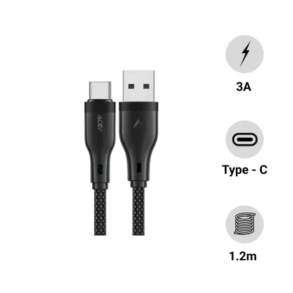 Cáp sạc Acefast USB-A to Type-C 2m