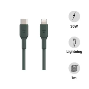 Cáp sạc C – Lightning 1m vỏ nhựa 40W